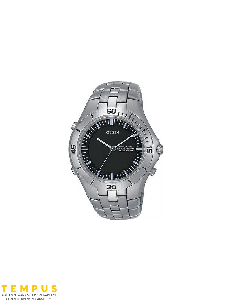 Zegarek sportowy męski Citizen PROMASTER JU0050-51E na bransolecie
