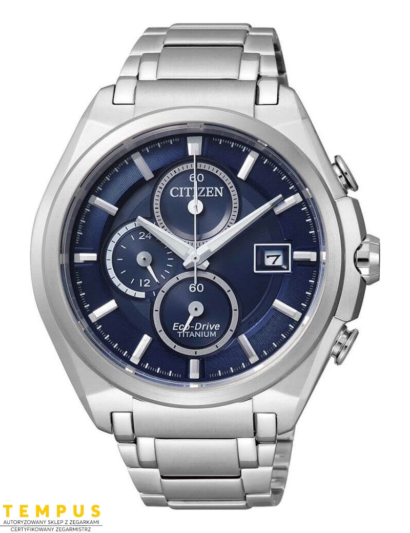Zegarek męski Citizen TITANIUM CA0350-51M na bransolecie Zegarek męski Citizen TITANIUM CA0350-51M na bransolecie