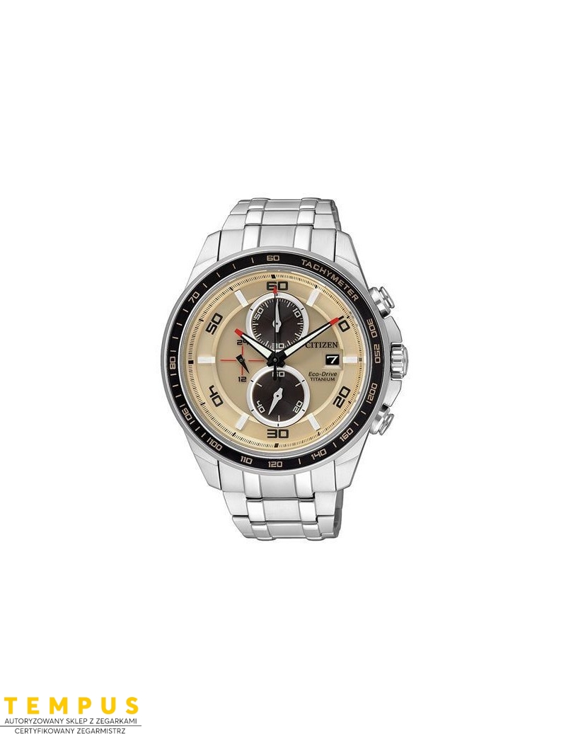 Zegarek męski Citizen TITANIUM CA0348-53W na bransolecie Zegarek męski Citizen TITANIUM CA0348-53W na bransolecie