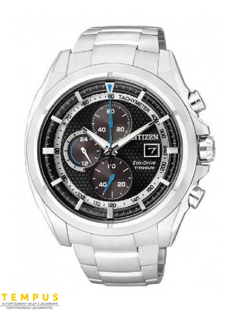 Zegarek męski Citizen TITANIUM CA0550-52E na bransolecie Zegarek męski Citizen TITANIUM CA0550-52E na bransolecie