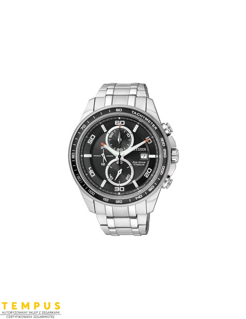 Zegarek męski Citizen TITANIUM CA0340-55E na bransolecie Zegarek męski Citizen TITANIUM CA0340-55E na bransolecie