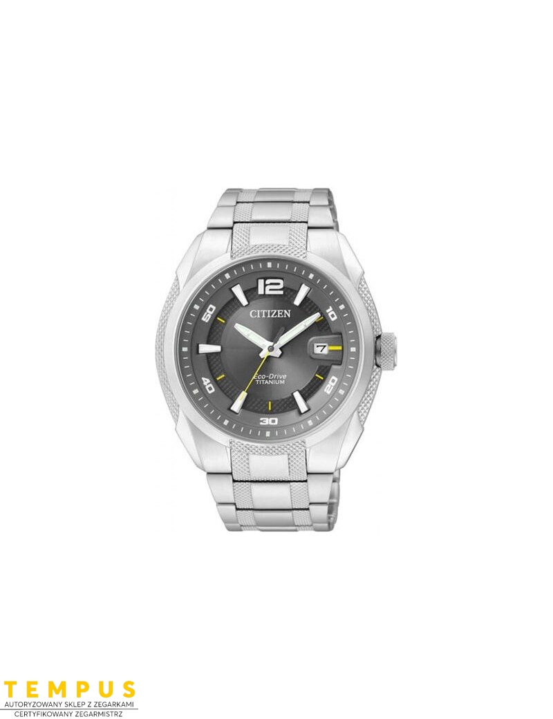 Zegarek męski Citizen TITANIUM BM6900-58H na bransolecie Zegarek męski Citizen TITANIUM BM6900-58H na bransolecie
