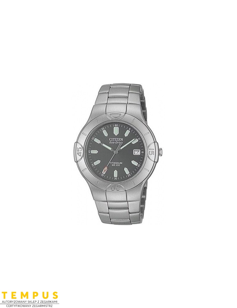 Zegarek męski Citizen TITANIUM BM0450-55J na bransolecie Zegarek męski Citizen TITANIUM BM0450-55J na bransolecie
