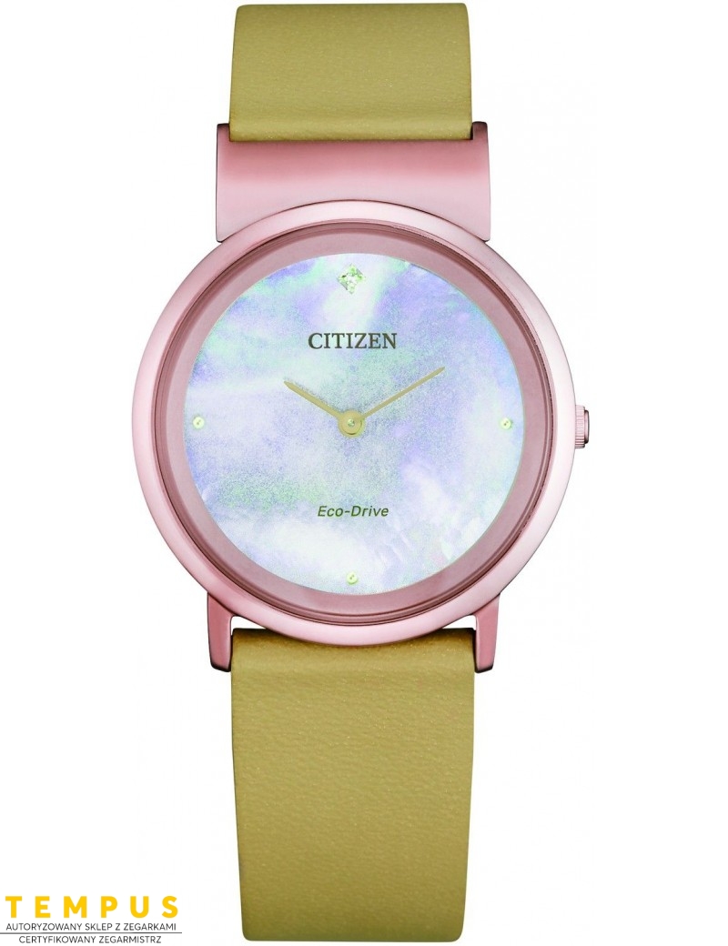 Zegarek klasyczny damski Citizen Lady Ambiluna EG7073-16Y na pasku Zegarek klasyczny damski Citizen Lady Ambiluna EG7073-16Y na pasku