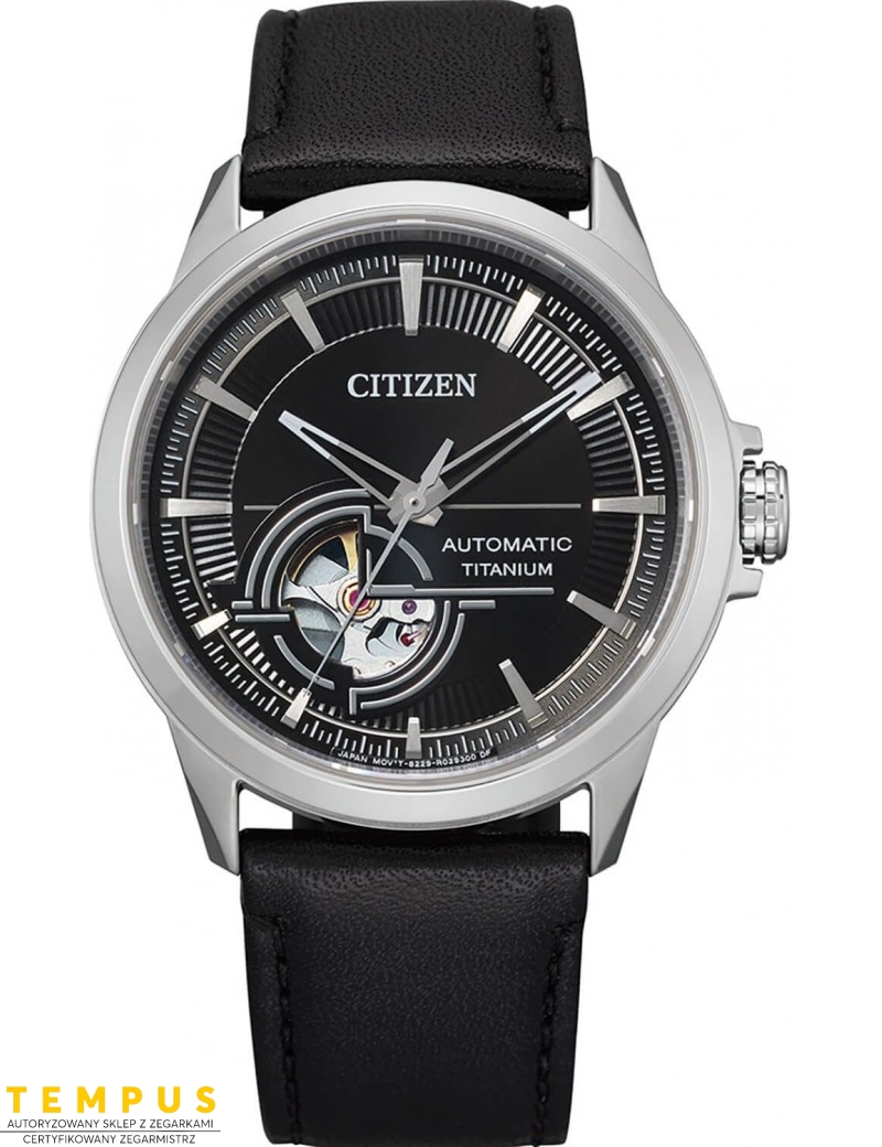 Zegarek męski Citizen TITANIUM NH9120-11E na pasku Zegarek męski Citizen TITANIUM NH9120-11E na pasku