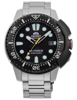 Zegarek sportowy męski Orient M-Force Automatic RA-AC0L01B00B - Zegarki ORIENT