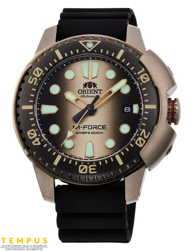 Zegarek sportowy męski Orient M-Force Automatic RA-AC0L05G00B Limited Edition - Zegarki ORIENT Zegarek sportowy męski Orient M-Force Automatic RA-AC0L05G00B Limited Edition - Zegarki ORIENT