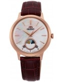 Zegarek klasyczny damski Orient Sun & Moon Quartz Lady RA-KB0002A10B - Zegarki ORIENT