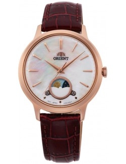 Zegarek klasyczny damski Orient Sun & Moon Quartz Lady RA-KB0002A10B - Zegarki ORIENT