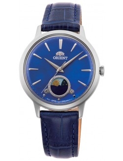 Zegarek klasyczny damski Orient Sun & Moon Quartz Lady RA-KB0004A10B - Zegarki ORIENT