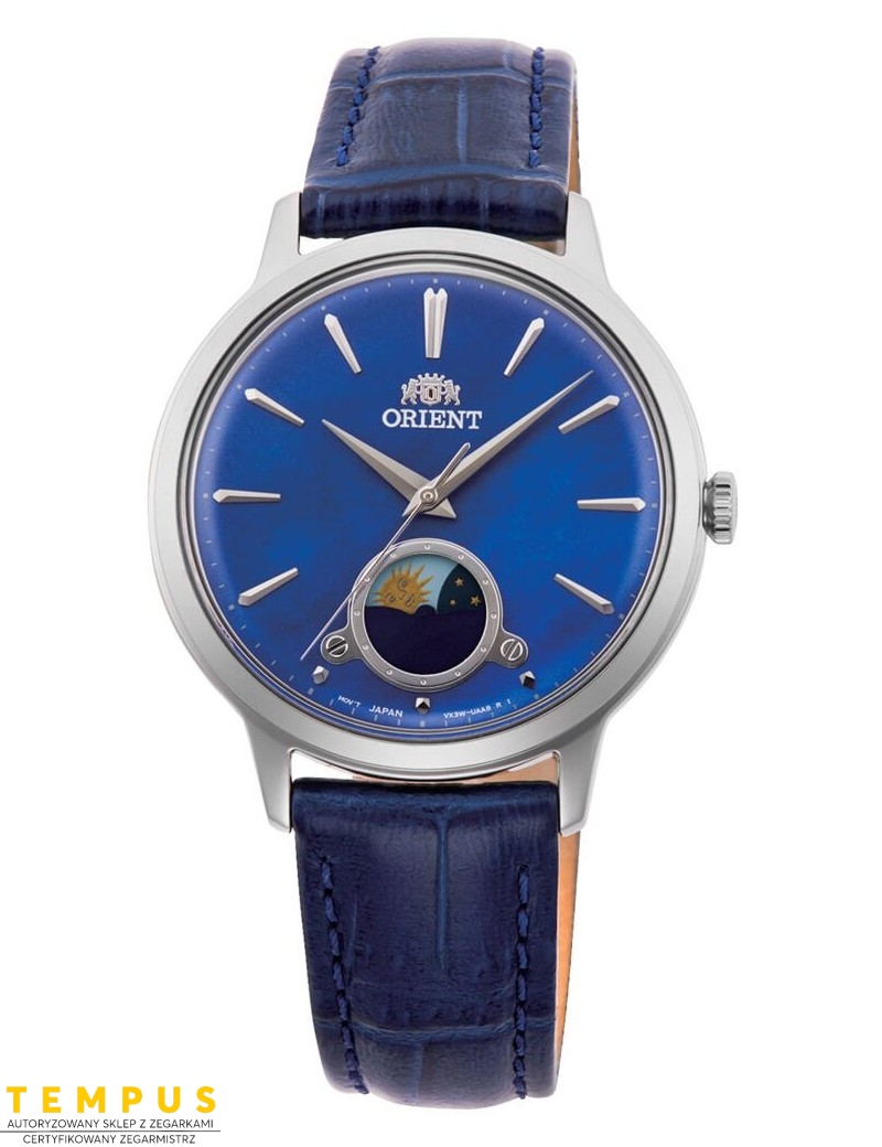 Zegarek klasyczny damski Orient Sun & Moon Quartz Lady RA-KB0004A10B - Zegarki ORIENT Zegarek klasyczny damski Orient Sun & Moon Quartz Lady RA-KB0004A10B - Zegarki ORIENT