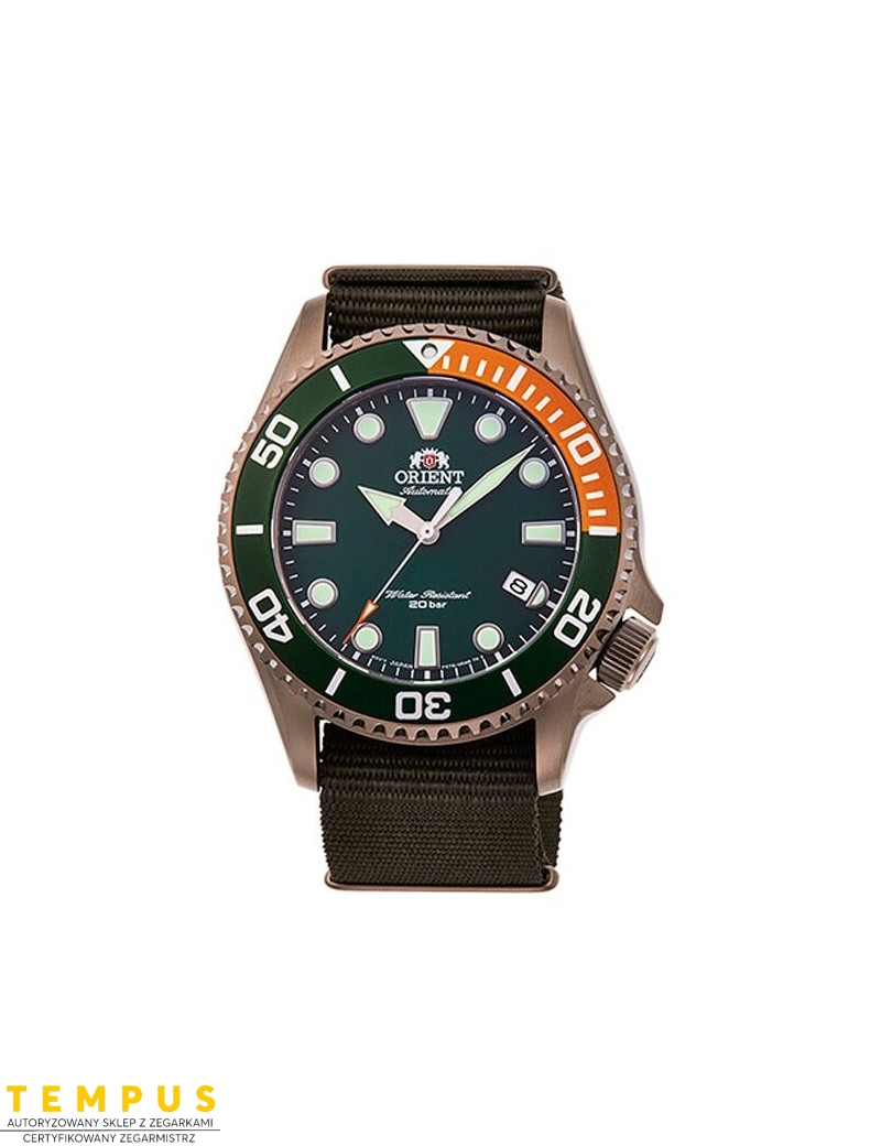 Zegarek sportowy męski Orient Automatic Diving RA-AC0K04E10B TRITON - Zegarki ORIENT
