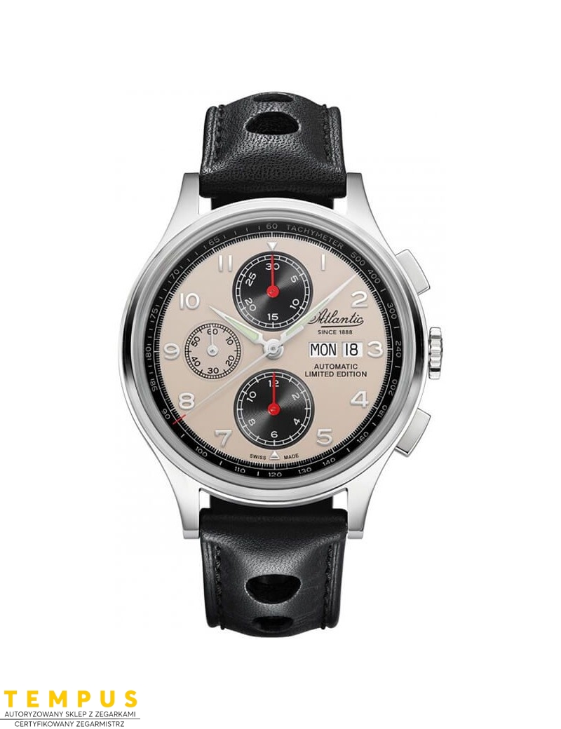 Atlantic Worldmaster Valjoux Limited Edition 55852.41.93 - Zegarki ATLANTIC