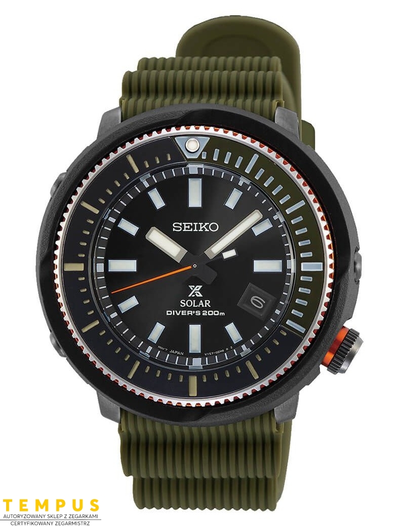 Zegarek sportowy męski Seiko Prospex Tuna Sne547P1 - Zegarki SEIKO
