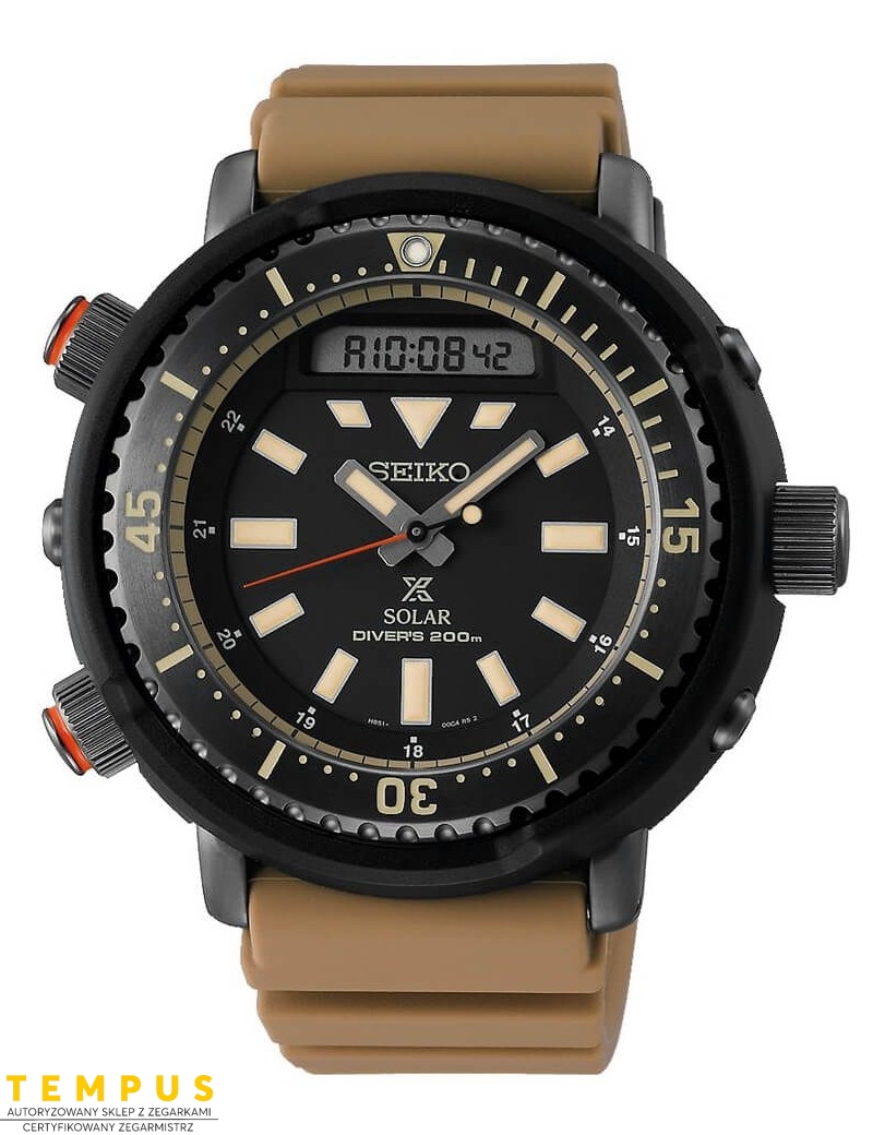Zegarek sportowy męski Seiko Prospex Arnie Diver's 200M Snj029P1 - Zegarki SEIKO Zegarek sportowy męski Seiko Prospex Arnie Diver's 200M Snj029P1 - Zegarki SEIKO