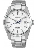 Zegarek klasyczny, elegancki męski Seiko Presage Spb165J1 Sharp Edged - Zegarki SEIKO