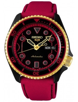 Zegarek sportowy męski Seiko 5 Sports Automatic Street Fighter V Limited Edition Srpf20K1 - Zegarki SEIKO