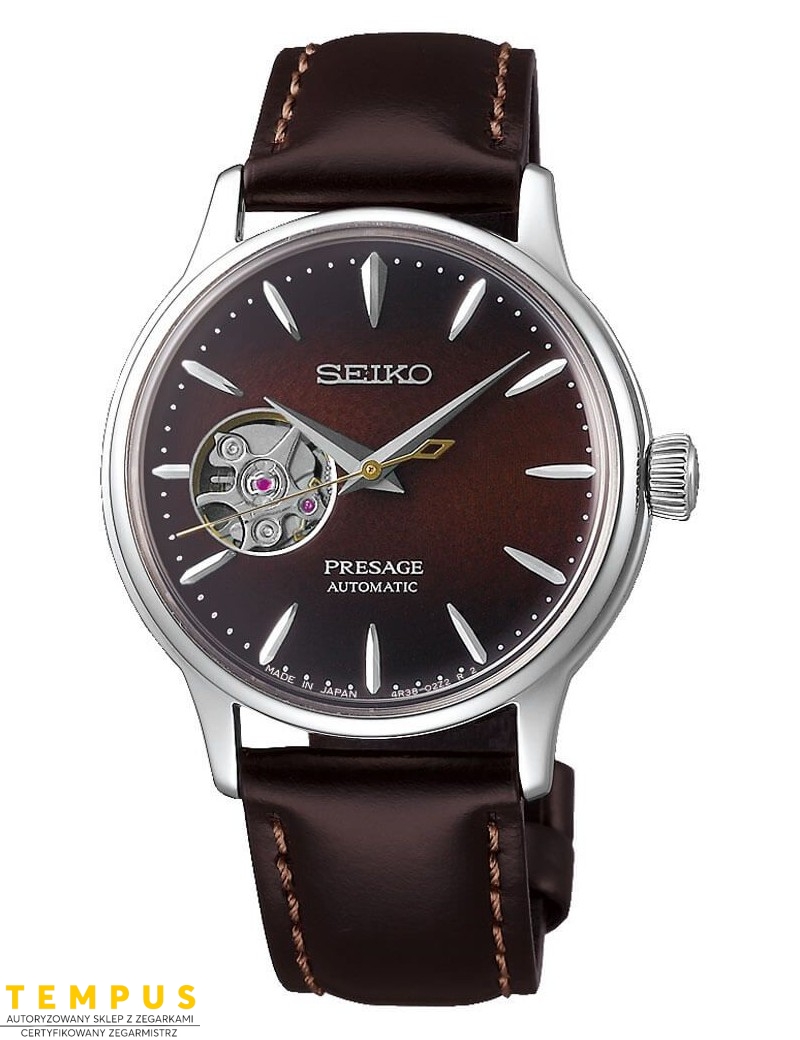 Zegarek damski Seiko Presage Automatic Ssa783J1 Open Heart - Zegarki SEIKO Zegarek damski Seiko Presage Automatic Ssa783J1 Open Heart - Zegarki SEIKO