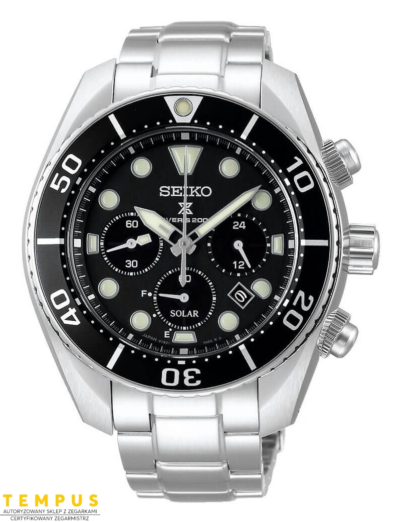 Zegarek sportowy męski Seiko Prospex Save The Ocean Limited Ssc757J1 Chronograph - Zegarki SEIKO Zegarek sportowy męski Seiko Prospex Save The Ocean Limited Ssc757J1 Chronograph - Zegarki SEIKO