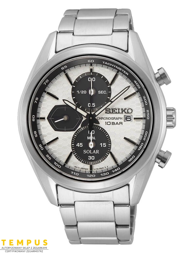 Zegarek sportowy męski Seiko Solar Chronograph Ssc769P1 - Zegarki SEIKO Zegarek sportowy męski Seiko Solar Chronograph Ssc769P1 - Zegarki SEIKO