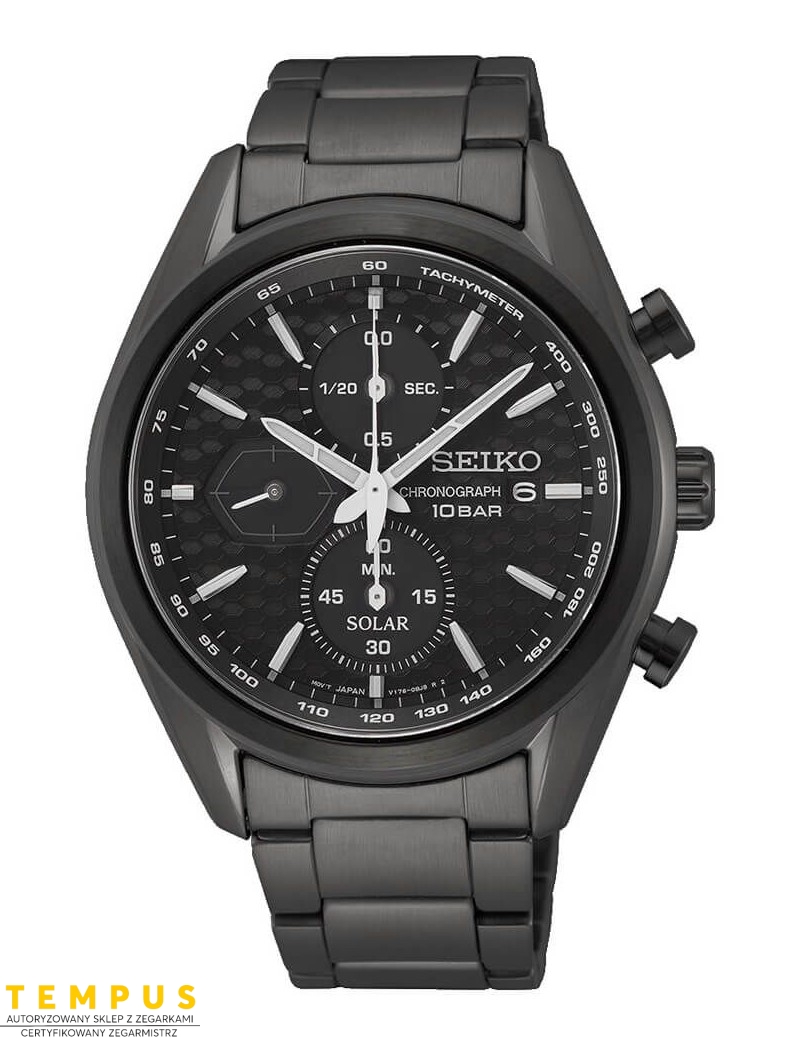 Zegarek sportowy męski Seiko Solar Chronograph Ssc773P1 - Zegarki SEIKO Zegarek sportowy męski Seiko Solar Chronograph Ssc773P1 - Zegarki SEIKO