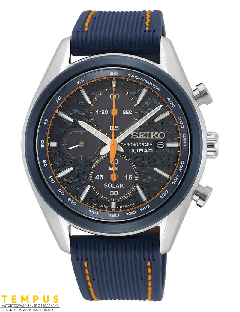 Zegarek sportowy męski Seiko Solar Chronograph Ssc775P1 - Zegarki SEIKO Zegarek sportowy męski Seiko Solar Chronograph Ssc775P1 - Zegarki SEIKO