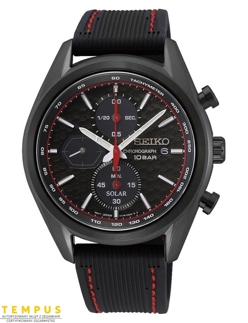 Zegarek sportowy męski Seiko Solar Chronograph Ssc777P1 - Zegarki SEIKO Zegarek sportowy męski Seiko Solar Chronograph Ssc777P1 - Zegarki SEIKO