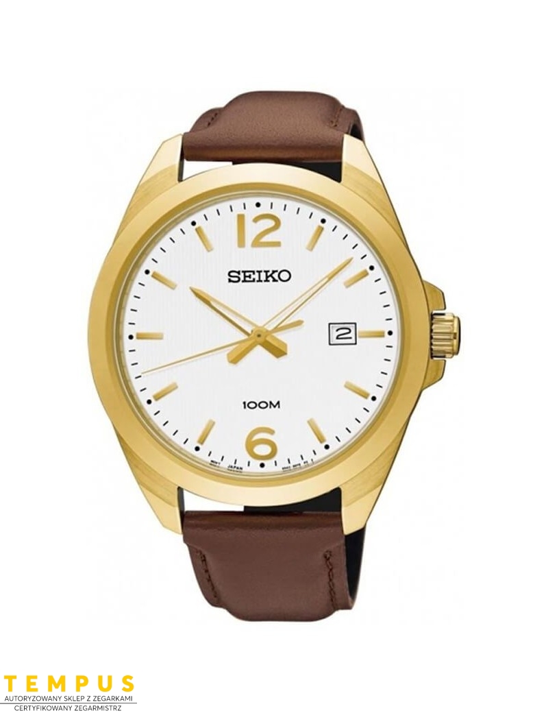 Zegarek klasyczny męski Seiko Classic Sur216P1 - Zegarki SEIKO