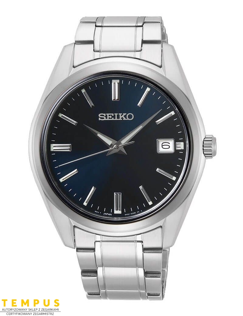 Zegarek klasyczny męski Seiko Classic Sur309P1 - Zegarki SEIKO