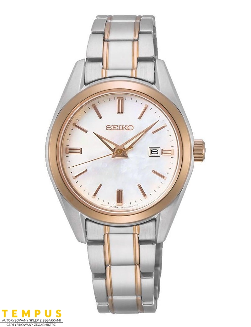 Zegarek klasyczny damski Seiko Classic Sur634P1 - Zegarki SEIKO Zegarek klasyczny damski Seiko Classic Sur634P1 - Zegarki SEIKO