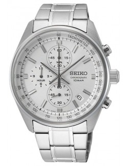 Zegarek sportowy męski Seiko Quartz Chronograph Ssb375P1 - Zegarki SEIKO