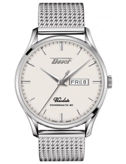 Tissot HERITAGE VISODATE Powermatic 80 T118.430.11.271.00 - Zegarki TISSOT
