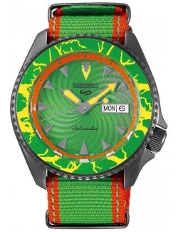 Zegarek sportowy męski Seiko 5 Sports Automatic Street Fighter V Limited Edition Srpf23K1 - Zegarki SEIKO