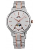 Zegarek klasyczny damski Orient Sun & Moon Quartz Lady RA-KB0001S10B - Zegarki ORIENT