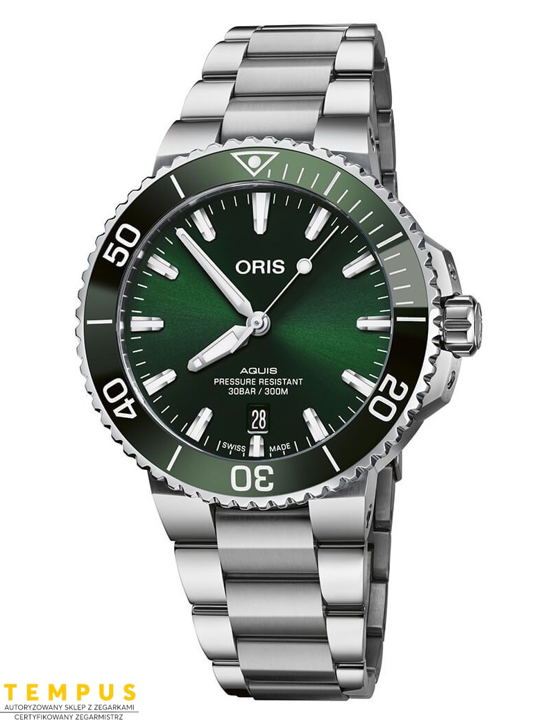Zegarek sportowy męski Oris Aquis Date 01 733 7766 4157-07 8 22 05Peb 41.