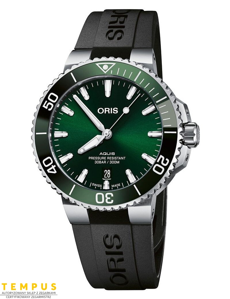 Zegarek sportowy męski Oris Aquis Date 01 733 7766 4157-07 4 22 64Fc 41. Zegarek sportowy męski Oris Aquis Date 01 733 7766 4157-07 4 22 64Fc 41.