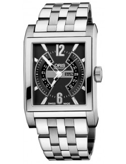 Oris Rectangular Titan Day Date 01 585 7622 7064-07 8 24 77