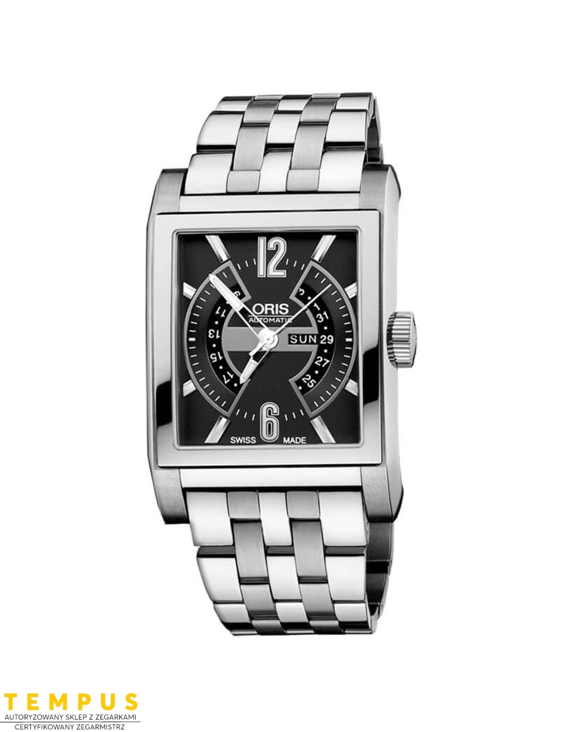 Zegarek męski Oris Rectangular Titan Day Date 01 585 7622 7064-07 8 24 77 - Zegarki ORIS Zegarek męski Oris Rectangular Titan Day Date 01 585 7622 7064-07 8 24 77 - Zegarki ORIS