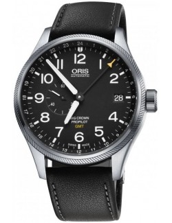 Oris Big Crown Propilot Gmt Small Second 01 748 7710 4164-07 5 22 19Fc