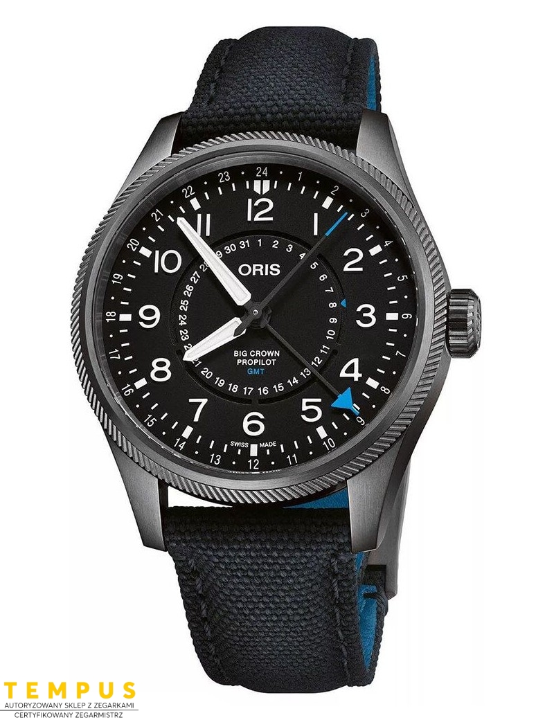Zegarek lotniczy męski Oris Big Crown Propilot 57Th Reno Air Races Limited Edition 01 798 7768 4284-Set - Zegarki ORIS
