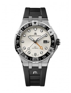 Zegarek sportowy męski Maurice Lacroix Aikon Venturer GMT AI6158-SS001-130-2 - Zegarki MAURICE LACROIX