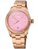 Zegarek sportowy damski, unisex Oris Divers Sixty-Five Cotton Candy 01 733 7771 3158-07 8 19 15 - Zegarki ORIS