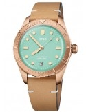 Zegarek sportowy damski, unisex Oris Divers Sixty-Five Cotton Candy 01 733 7771 3157-07 5 19 04Br - Zegarki ORIS