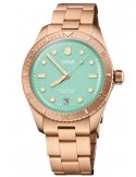 Zegarek sportowy damski, unisex Oris Divers Sixty-Five Cotton Candy 01 733 7771 3157-07 8 19 15 - Zegarki ORIS