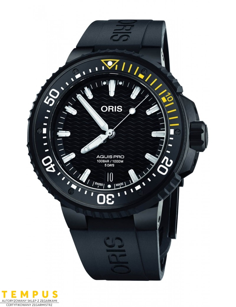 Zegarek sportowy męski Oris Aquispro Date Calibre 400 01 400 7767 7754-07 426 64Bteb - Zegarki ORIS Zegarek sportowy męski Oris Aquispro Date Calibre 400 01 400 7767 7754-07 426 64Bteb - Zegarki ORIS