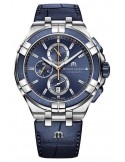 Zegarek casual męski Maurice Lacroix Aikon Chronograph AI1018-SS001-432-4 - Zegarki MAURICE LACROIX