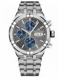 Zegarek casual męski Maurice Lacroix Aikon Automatic Chronograph AI6038-TT032-330-1 - Zegarki MAURICE LACROIX