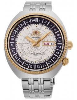 Zegarek sportowy męski Orient Revival World Map RA-AA0E01S19B - Zegarki ORIENT