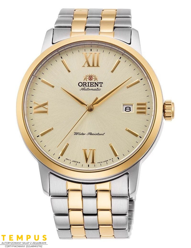 Zegarek klasyczny męski Orient Classic Automatic RA-AC0F08G10B Symphony - Zegarki ORIENT Zegarek klasyczny męski Orient Classic Automatic RA-AC0F08G10B Symphony - Zegarki ORIENT