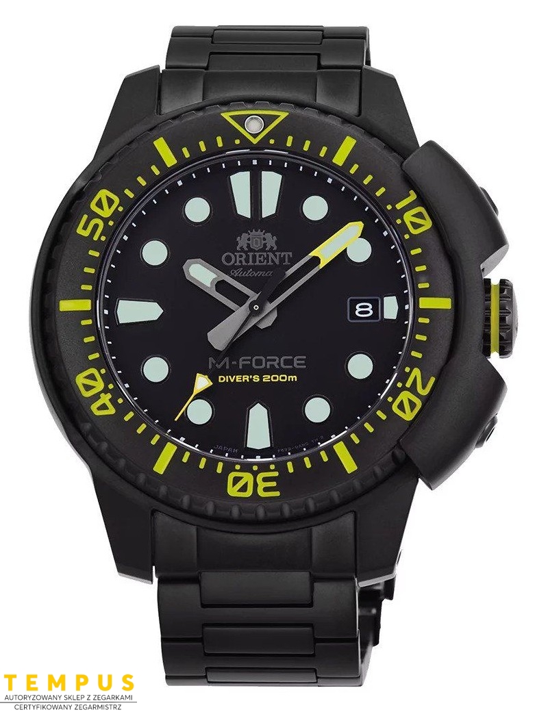 Zegarek sportowy męski Orient M-Force Automatic RA-AC0L06B00B Limited Edition - Zegarki ORIENT Zegarek sportowy męski Orient M-Force Automatic RA-AC0L06B00B Limited Edition - Zegarki ORIENT